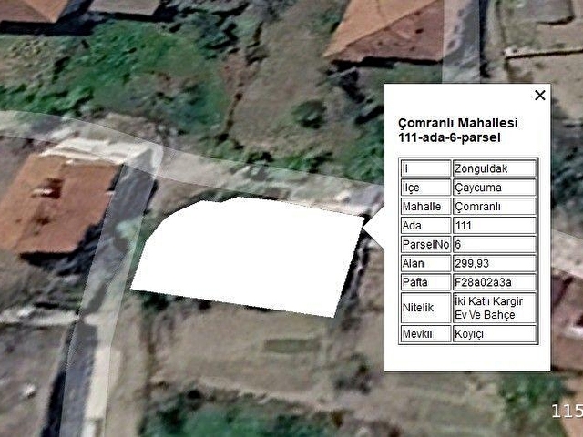 •	Çomranlı Köyünde Yatırımlık / Projelik İki Katlı Kargir Ev ve Arsası - Görsel 5