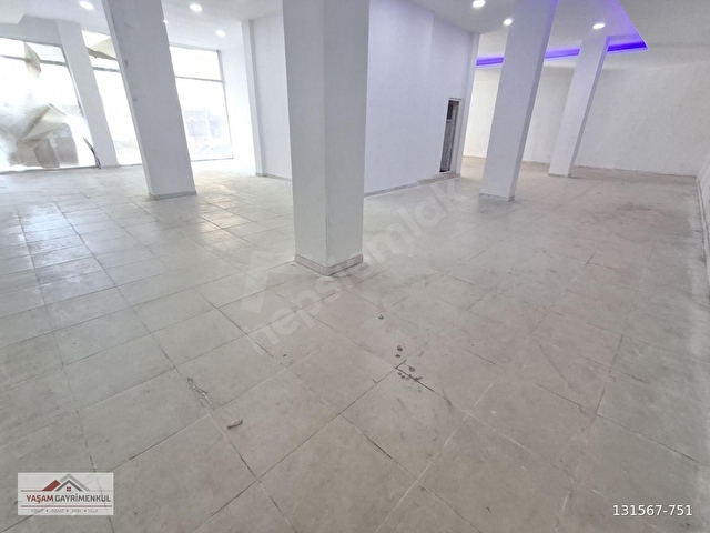 !!YAŞAMDAN!! HER İŞE UYGUN GİRİŞ DÜKKAN 200m² YÜKSEK TAVAN