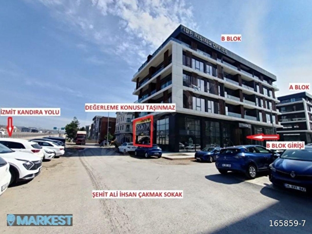Türkiye Finanstan İzmit Yahyakaptanda 249 m² İş Yeri TFK-10004 - Görsel 10