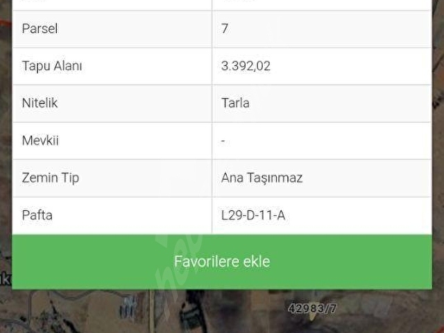 OSMAN YEL DEN BAGRİKURT DA SATILIK MÜSTAKİL TARLA - Görsel 3