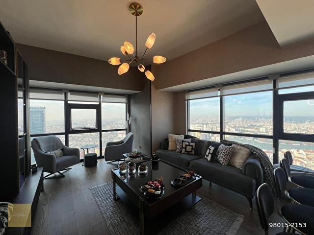 Bomonti Rotana Residence Yüksek Kat Manzaralı 2+1 Satılık Daire