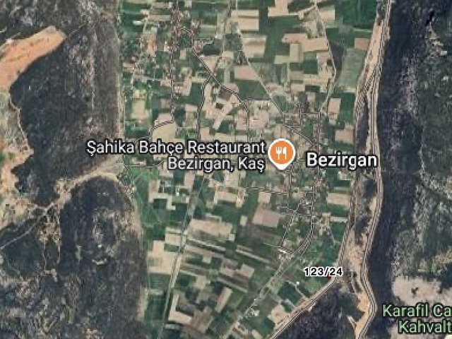 Kaş Kalkan Bezirganda Satılık  Rızai taksimli Hisseli  Tarla - Görsel 4