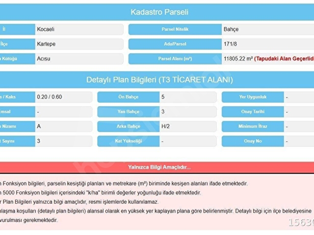 Kartepe Acısu Mahallesinde Satılık İmarlı HİSSE - Görsel 13