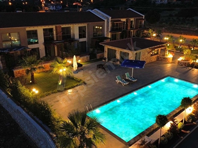 Villa Tadında 2+1 Müstakil Bahçeli Havuzlu Siteiçi Daire - Görsel 20