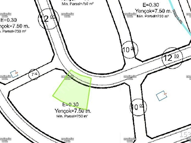 ENDÜRLÜKTE 885M2 SATILIK VİLLA PARSELİ - Görsel 5