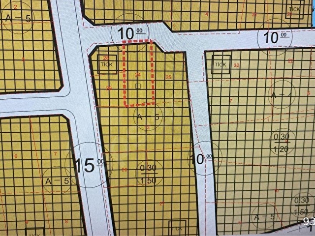 Hatay Dörtyol merkez sanayi mahallesinde beş katlı ticari konut imarlı satılık arsa