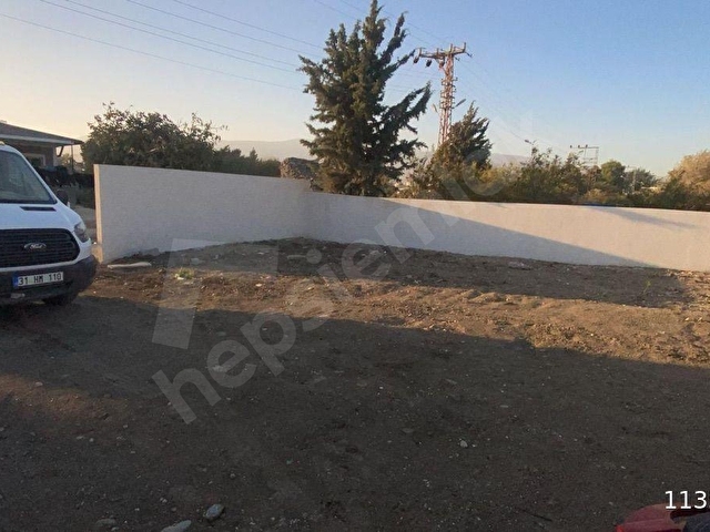 KÜÇÜKDALYAN ‘da Su basmanlı Duvarı örülü oturuma hazır  Yeri belli Hisse Payı - Görsel 6