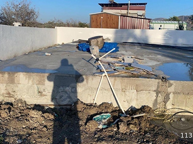 KÜÇÜKDALYAN ‘da Su basmanlı Duvarı örülü oturuma hazır  Yeri belli Hisse Payı - Görsel 10