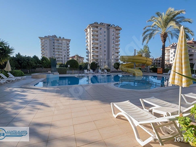 Alanya Cikcilli Site İçerisinde Deniz Manzaralı 1+1 Satılık - Görsel 12
