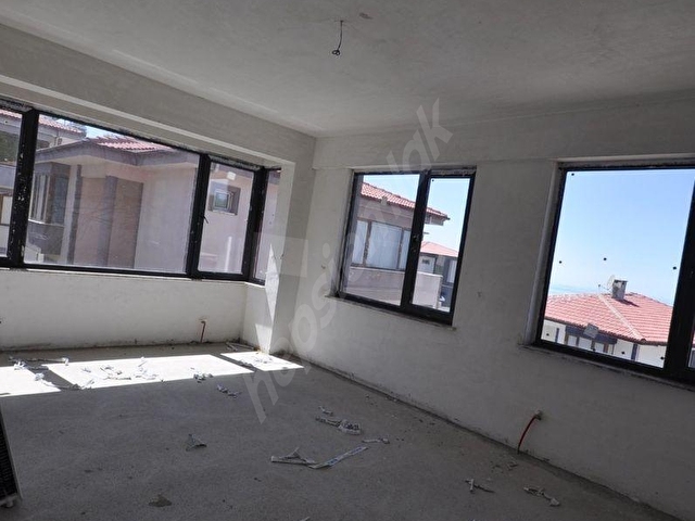 ZONGULDAK KOZLUDA MUHTEŞEM DENİZ MANZARALI SATILIK TRİPLEKS VİLLA - Görsel 9