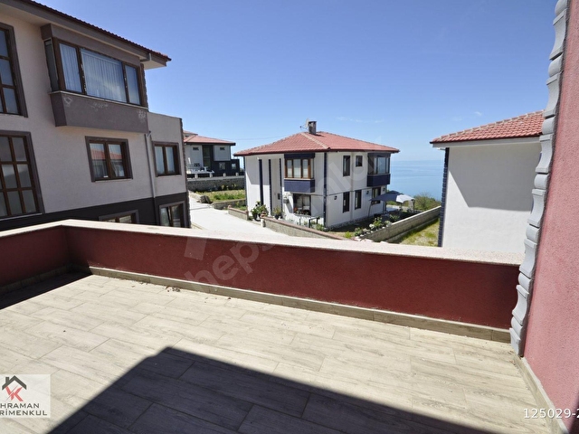 ZONGULDAK KOZLUDA MUHTEŞEM DENİZ MANZARALI SATILIK TRİPLEKS VİLLA - Görsel 5