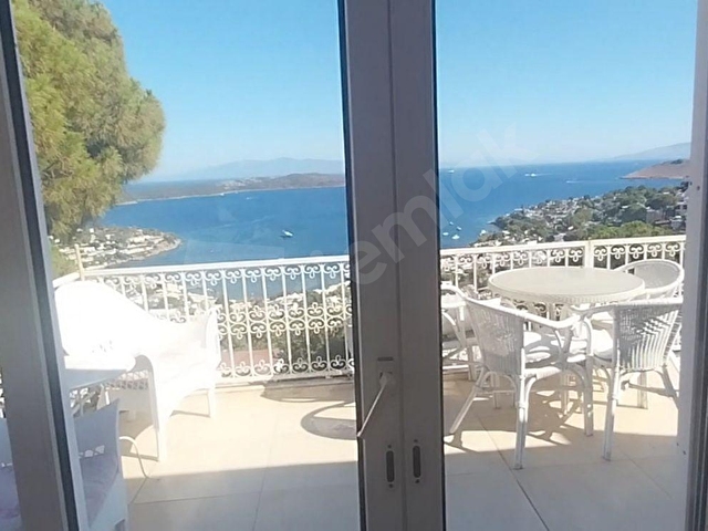 Bodrum Akturda 2 Büyük Balkondn Engin Deniz Manzaralı 2+2 Villa - Görsel 25