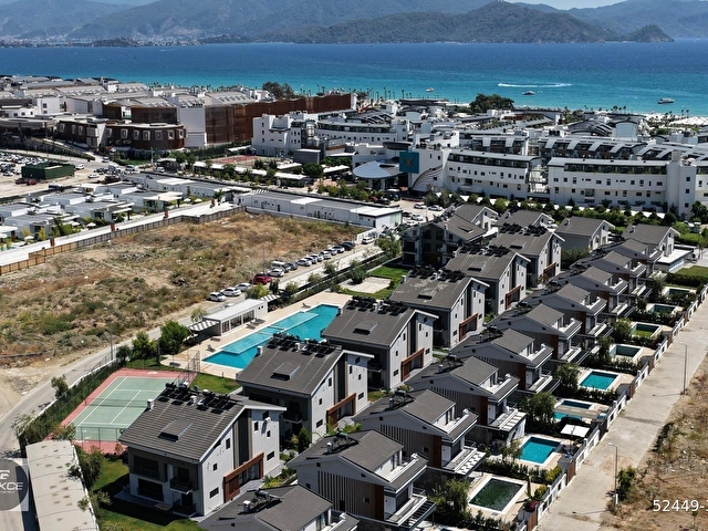 Akmaz Plajına 300m | Özel Havuzlu Sıfır Tripleks Villa | Fethiye