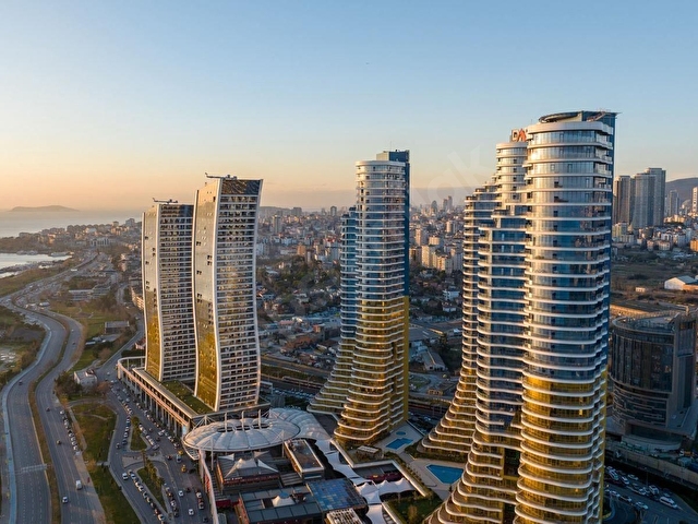 KAÇMAZ EMLAK İSTMARİNA SATILIK 3+1 FULL DENİZ MANZARALI ARA KAT