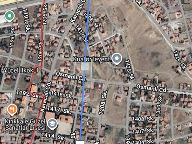 Kırıkkale Merkez Karacali 475m2 arsa üç katlı konut alanı yatır - Görsel 4