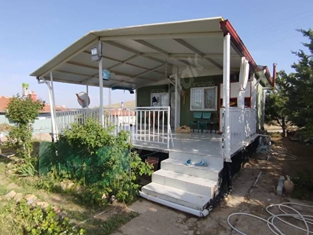 Konya manzaralı hazır kurulu bahçe