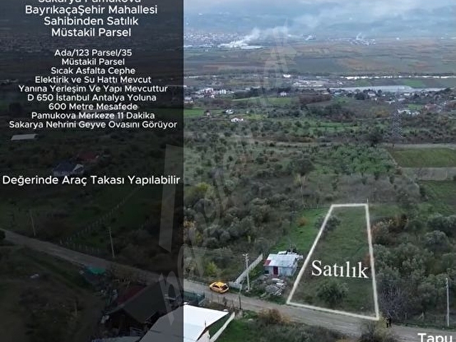 SAKARYA PAMUKOVA BAYIRAKÇAŞEHİR DE SAHİBİNDEN BAHÇE