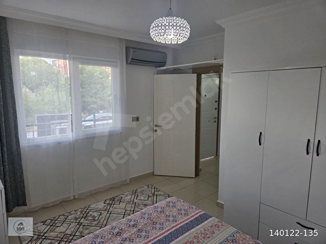 Konyaaltı hurmada yüzme havuzlu full eşyalı 1+1 - Görsel 19