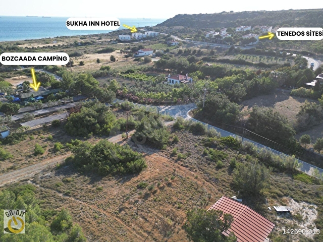 GO/ONDAN BOZCAADA CUMHURİYET MAHALLESİNDE SATILIK 250 M² TARLA - Görsel 5