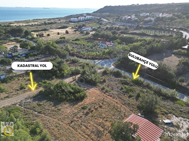 GO/ONDAN BOZCAADA CUMHURİYET MAHALLESİNDE SATILIK 250 M² TARLA - Görsel 3