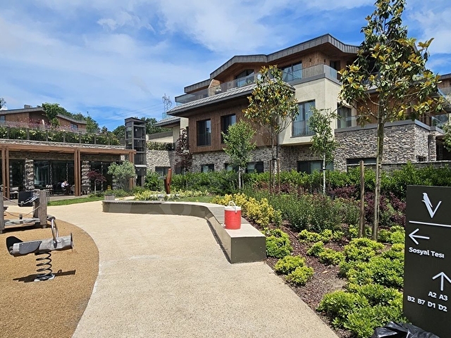 NEVBAHAR KEMER EVLERİ 2+1 115m2, göktürk, kemerburgaz - Görsel 13