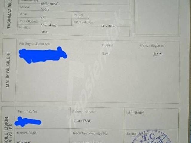 Satilik arsa suduragi  top sahası yakını imarlı doğal gaz mecutur - Görsel 2