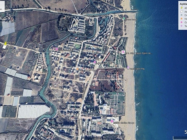 ATAKENT KAPIZLI BAKANLIKLAR CAD. SATILIK 400 M2 VİLLA ARSASI