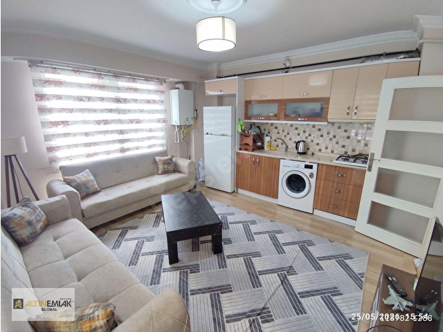 Bolu KARAMANLI Mah. D100 Yakını Ara Kat 1+1 Eşyalı Kiralık Daire - Görsel 9
