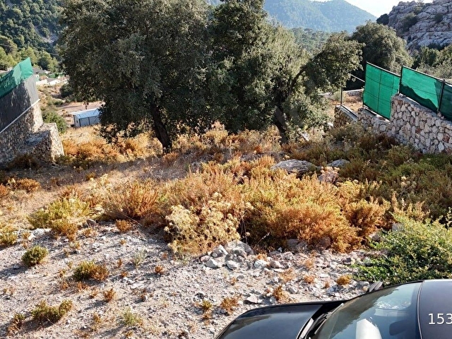 FETHİYE FARALYA MAH. KİRME MEVKİİ EŞSİZ DENİZ MANZARALI 650 M2 TARLA - Görsel 11