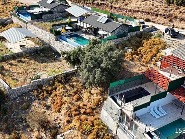 FETHİYE FARALYA MAH. KİRME MEVKİİ EŞSİZ DENİZ MANZARALI 650 M2 TARLA - Görsel 7