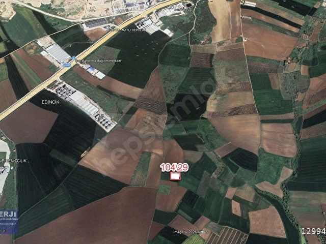BEZIRCIDE YATIRIMLIK 1538 M2 TARLA ANA YOLA 900 METRE - Görsel 5