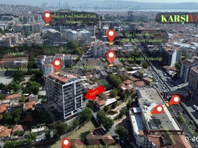 126m²,Kapalı Mutfak,3+1,Cift Cephe,KapalıOtopark,Ebeveyn Banyolu - Görsel 3