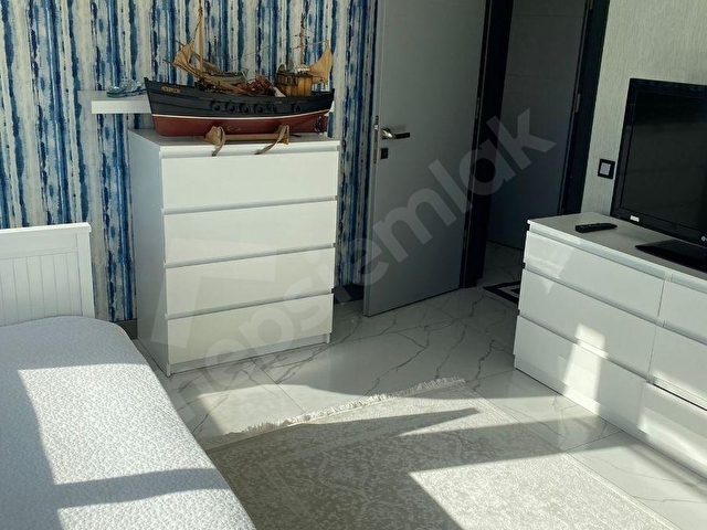 Bitez Panoromik Deniz Manzaralı Bahçeli 2+1 Daire - Görsel 12