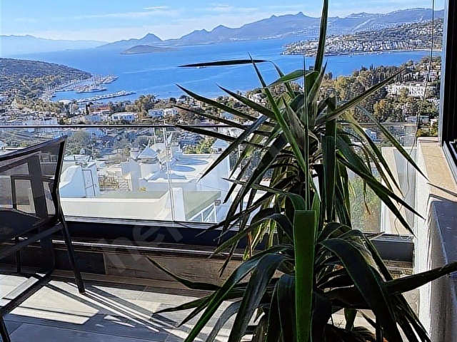 Bitez Panoromik Deniz Manzaralı Bahçeli 2+1 Daire - Görsel 20