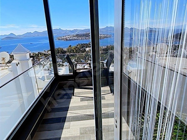 Bitez Panoromik Deniz Manzaralı Bahçeli 2+1 Daire - Görsel 19