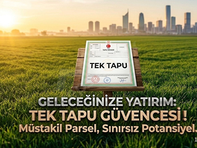 VİZYONDAN YÜKSEK KAZANÇ POTANSİYELLİ FIRSAT ARSA - Görsel 3
