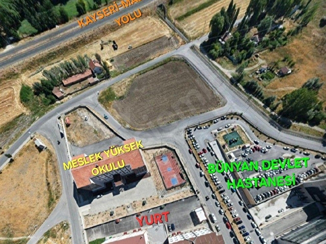 KAYSERİ BÜNYANDA ANA YOLA CEPHE İMARLI ARSA - Görsel 2