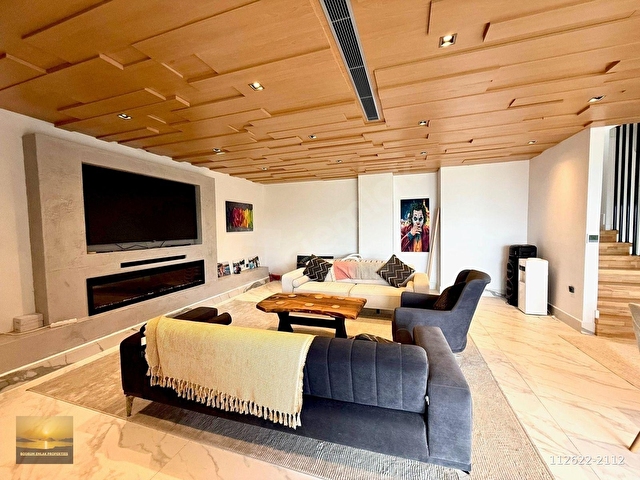 Satılık müstakil villa deniz kenarı manzaralı havuzlu ev plajlı - Görsel 21