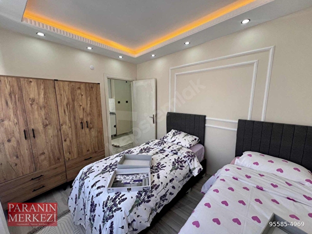 YENİ BİNA FULL SIFIR EŞYALI Y.GİRİŞ 2+1 LÜKS 35 BİN KİRA GETİRİR - Görsel 9