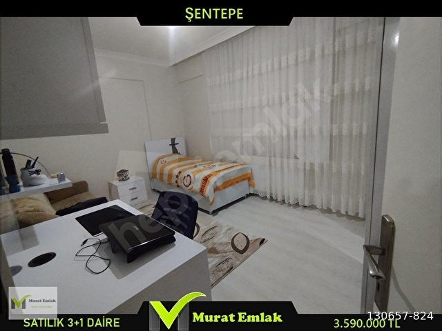 MURAT İNŞAAT EMLAKTAN ŞENTEPE MAHALLESİNDE  SATILIK 178 METREKARE 3+1 DAİRE - Görsel 13
