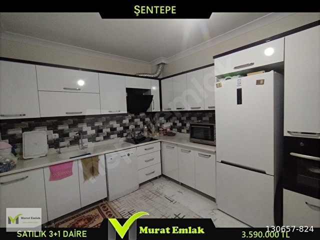 MURAT İNŞAAT EMLAKTAN ŞENTEPE MAHALLESİNDE  SATILIK 178 METREKARE 3+1 DAİRE - Görsel 3