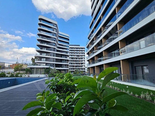 ÜNİVERSİTE YAKINI FULL EŞYALI HAVUZ CEPHE 1+1 LÜX SİTE - Görsel 20