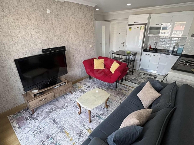 İSTGARDEN SİTESİ,HAVUZ CEPHE,BALKONLU,1+1 EŞYALI(VİDEOLU)