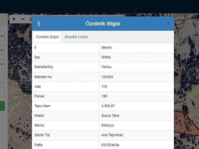 SİLİFKE YENİSUDA YOLU OLAN VE YERLEŞİME YAKIN 4858 M2 TARLA... - Görsel 19