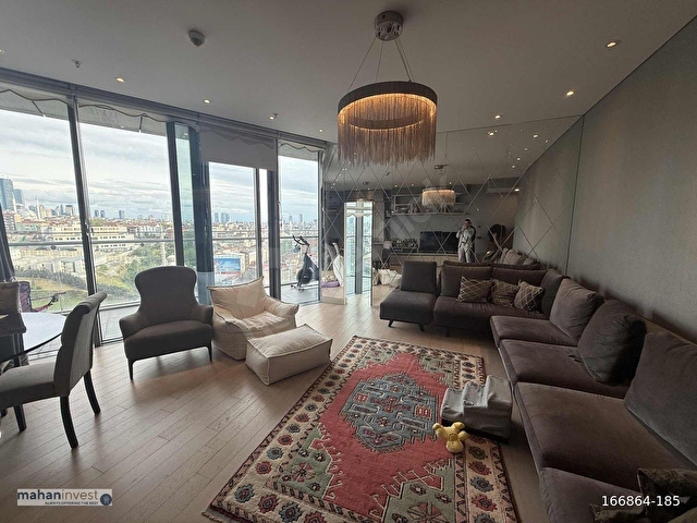 Vadistanbul Skyland Satılık 2+1 Teraslı Dekorlu Rezidans Balkon - Görsel 9