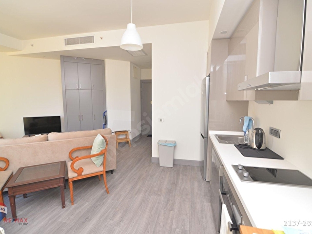 KARTAL İSTMARİNA KONUT BLOKLARINDA FULL EŞYALI  BALKONLU 59m2 SATILIK 1+0 - Görsel 18