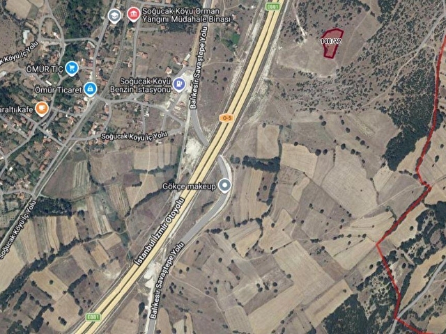 TURYAPTAN SOĞUCAK KÖYÜNDE OTOYOLA YAKIN SATILIK 3.719 M2 ARAZİ - Görsel 6