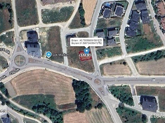 Bolu ÇAKMAKLAR Mah. Merkezi Konumda 3 Kat İmarlı 335 M2 Satılık Arsa - Görsel 4