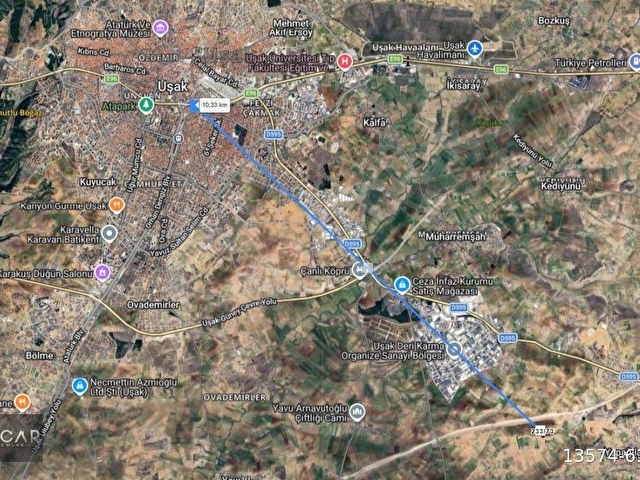 YAPAĞILARDA HIZLI TRENE VE ŞEHRE ÇOK YAKIN KONUMDA VERİMLİ ARAZ - Görsel 16