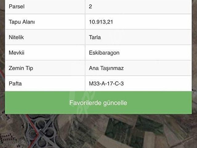 Niğde Bor Kemerhisarda Ana Yola Cephe 10.913 m² Satılık Tarla - Görsel 3